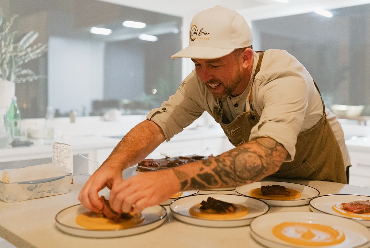 Private Chef - Chef Brian the shot